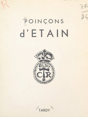 cover image of Les poinçons des étains français